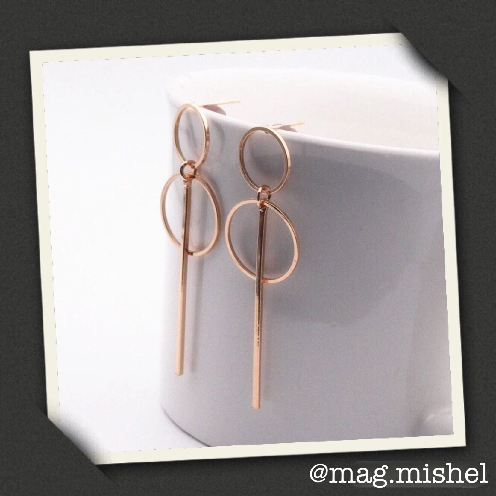 Серьги "Кольца"