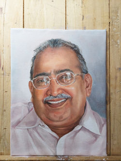 9" x 12" without frame