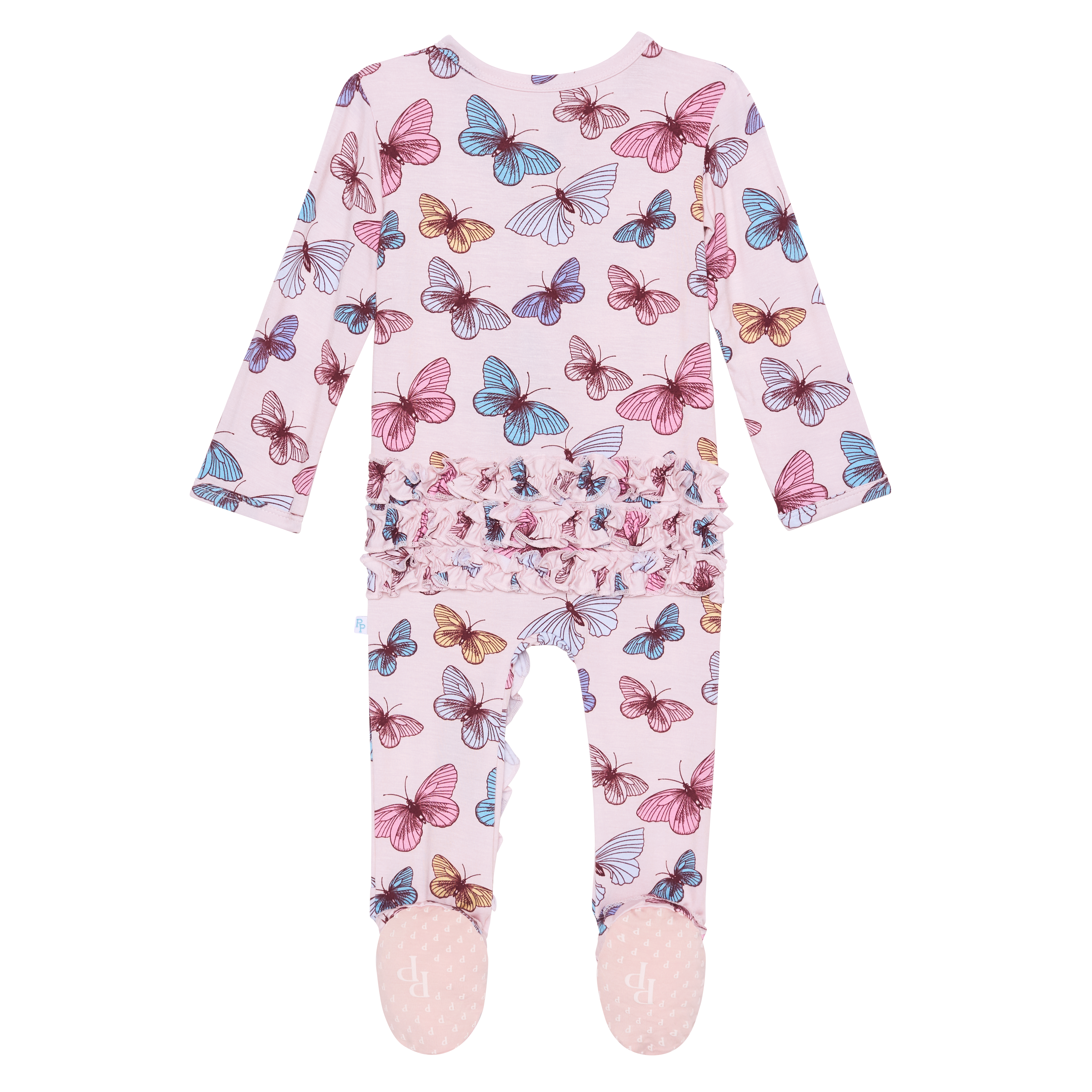 posh peanut violet footie