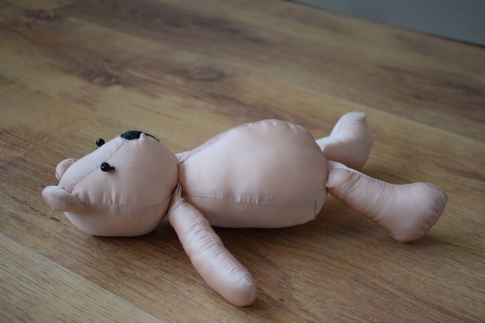 Thumbnail: Silky Satin Teddy Bear