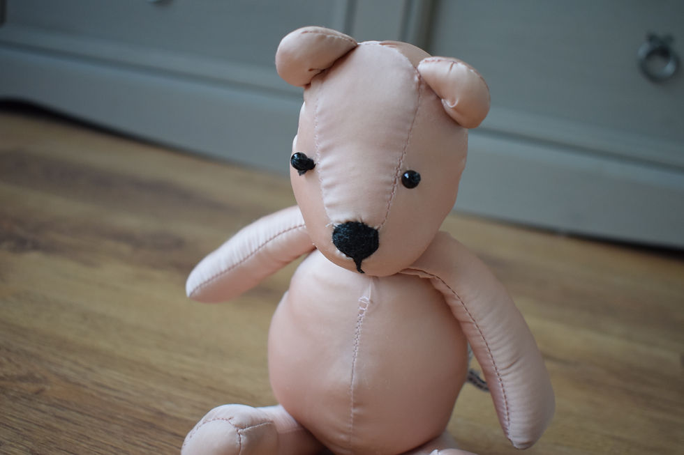 Thumbnail: Silky Satin Teddy Bear