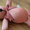 Thumbnail: Salmon Pink Silky Satin Teddy Bear