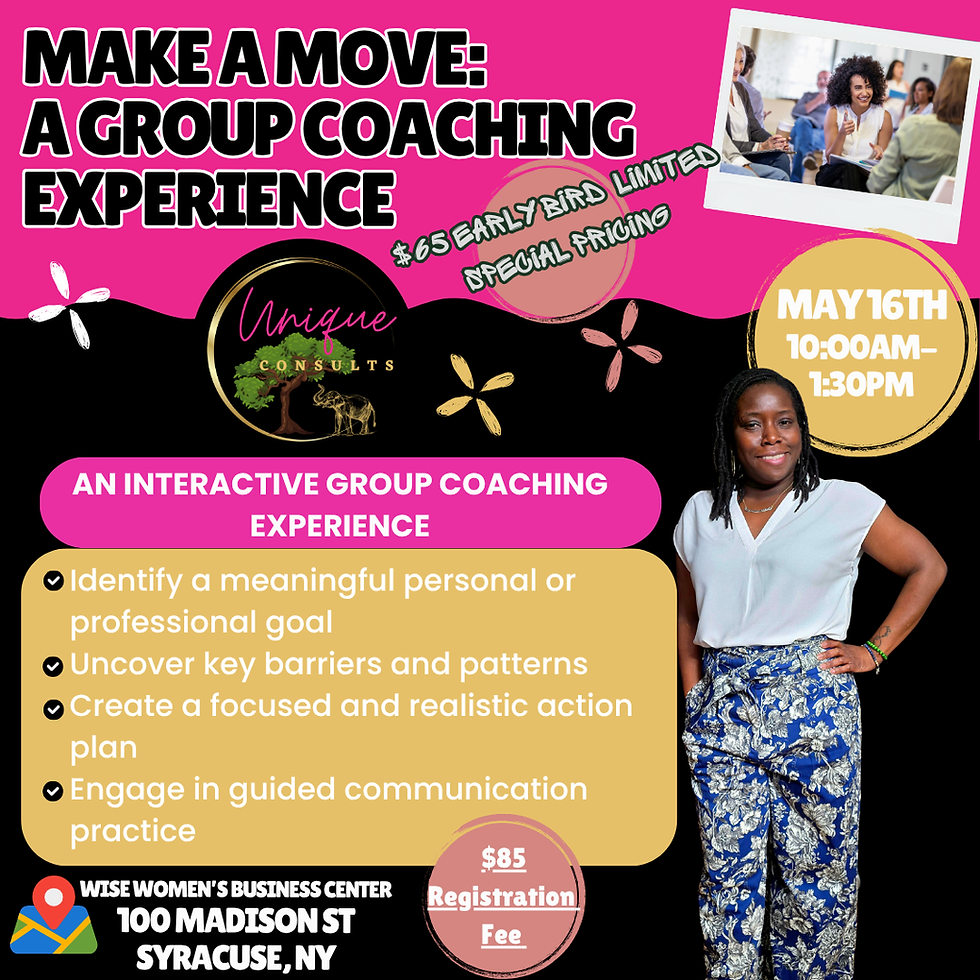 Make a Move: A Group Coaching Experience