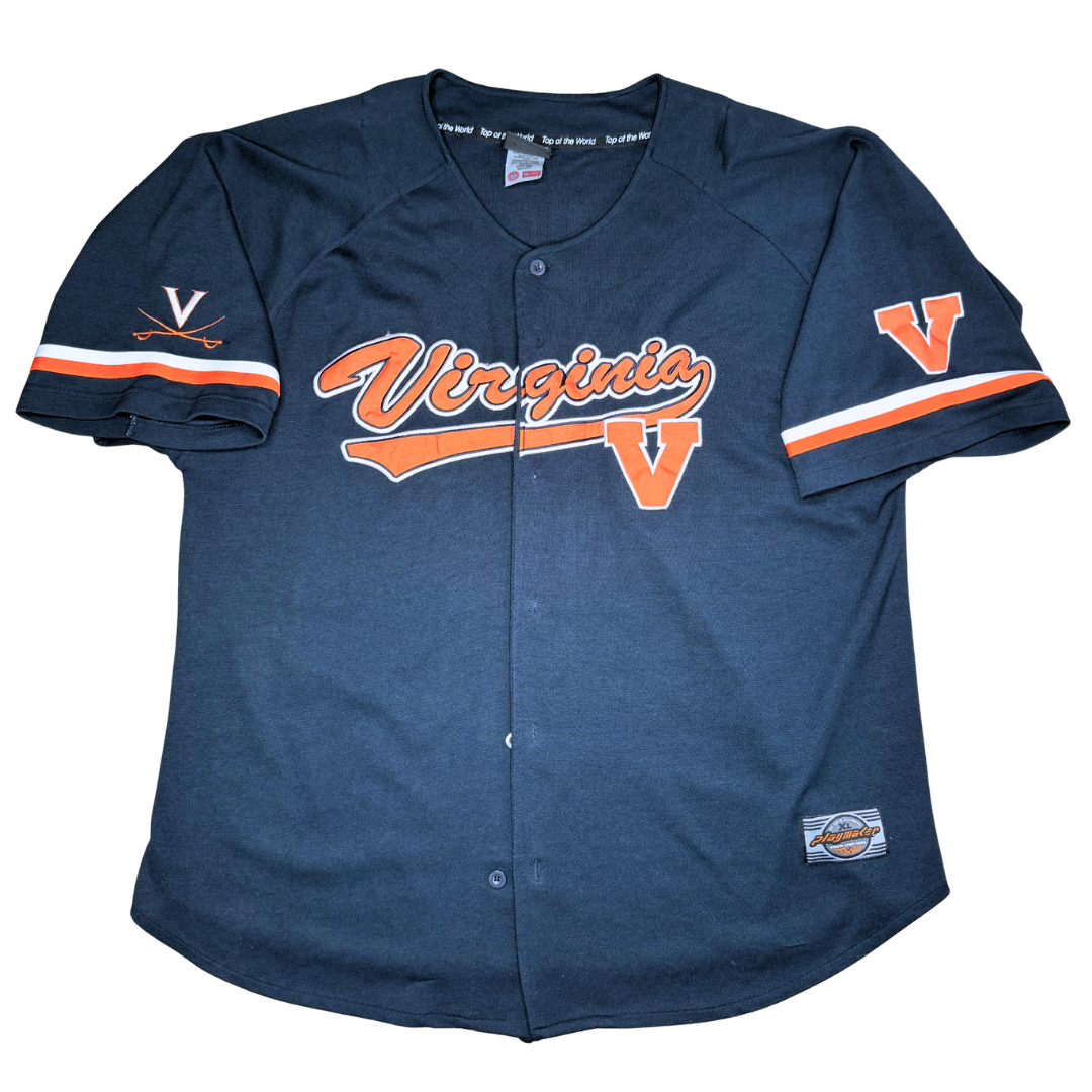 UVA University of Virginia Cavaliers Baseball Jersey