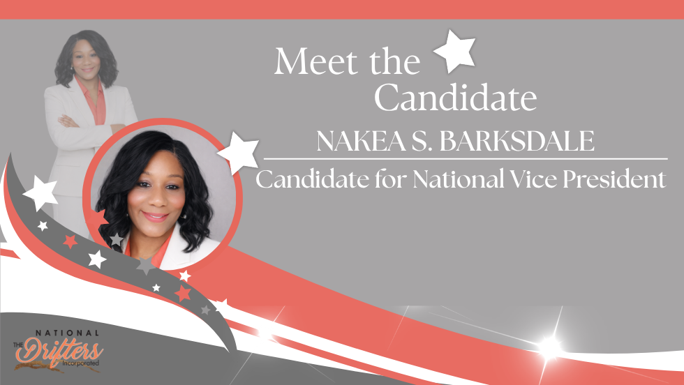 Dessert & Conversation: Meet the Candidate-Nakea S. Barksdale for National Vice President