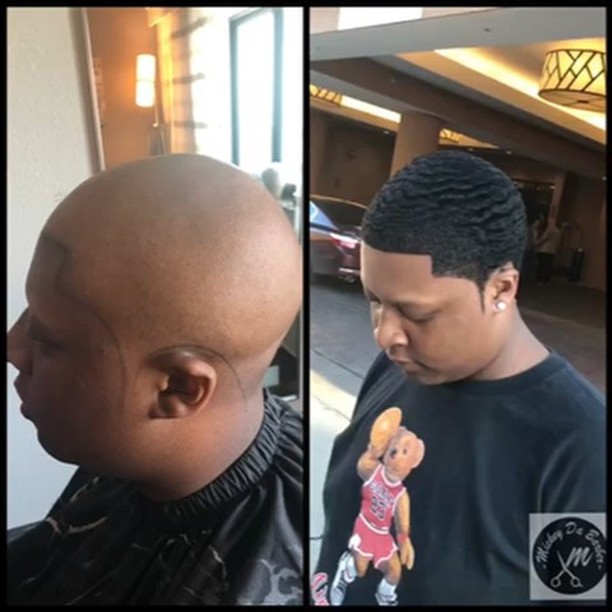 Barber Los Angeles Mickey Da Barber I Hair Unit Class Man Weave