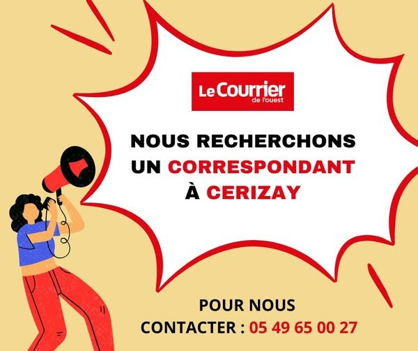 🚨🚨COURRIER DE L'OUEST 🚨🚨: Nous recherchons un correspondant à Cerizay
