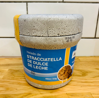 NYHET! GLASS STRACCIATELLA