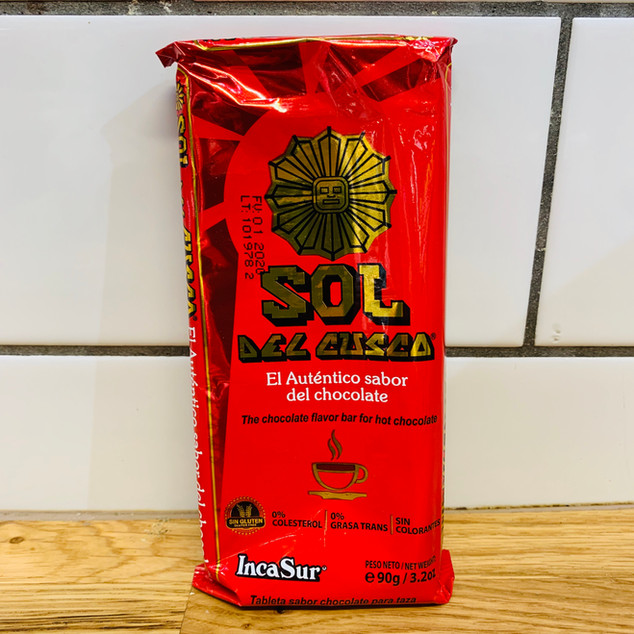CHOCOLATE SOL DEL CUSCO