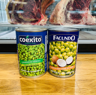 GANDULES VERDES & CON COCO