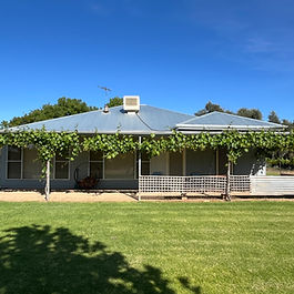 Step into serenity with this spacious 3-bedroom, 2-bathroom home nestled in the heart of Curlwaa’s lush agricultural belt. Surrounded by vibrant orange groves, this property offers the perfect blend of privacy and lifestyle.
Features Include:
•	Two generous loungerooms for relaxed living and entertaining
•	A dedicated study, or sunroom
•	Large light-filled bedrooms with peaceful garden views
•	Functional kitchen and bathrooms designed for everyday ease
•	Expansive outdoor space with the charm of country living
Whether you're a growing family, or someone craving a quiet retreat, this home delivers comfort and character in equal measure.
Located just minutes from Wentworth and local amenities, yet worlds away from the hustle.
