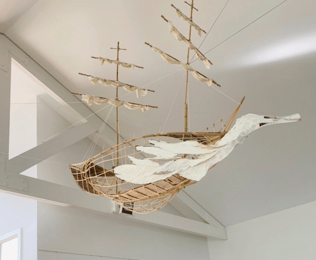 The ghost ship by Nettie Lodge