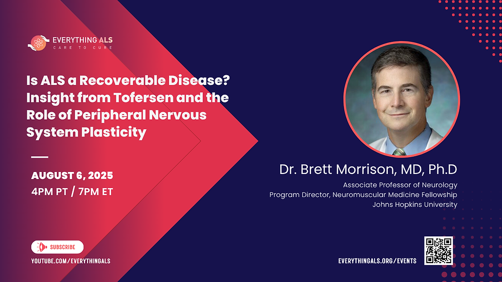 Is ALS a recoverable disease? Insight from Tofersen and the role of peripheral nervous system plasticity