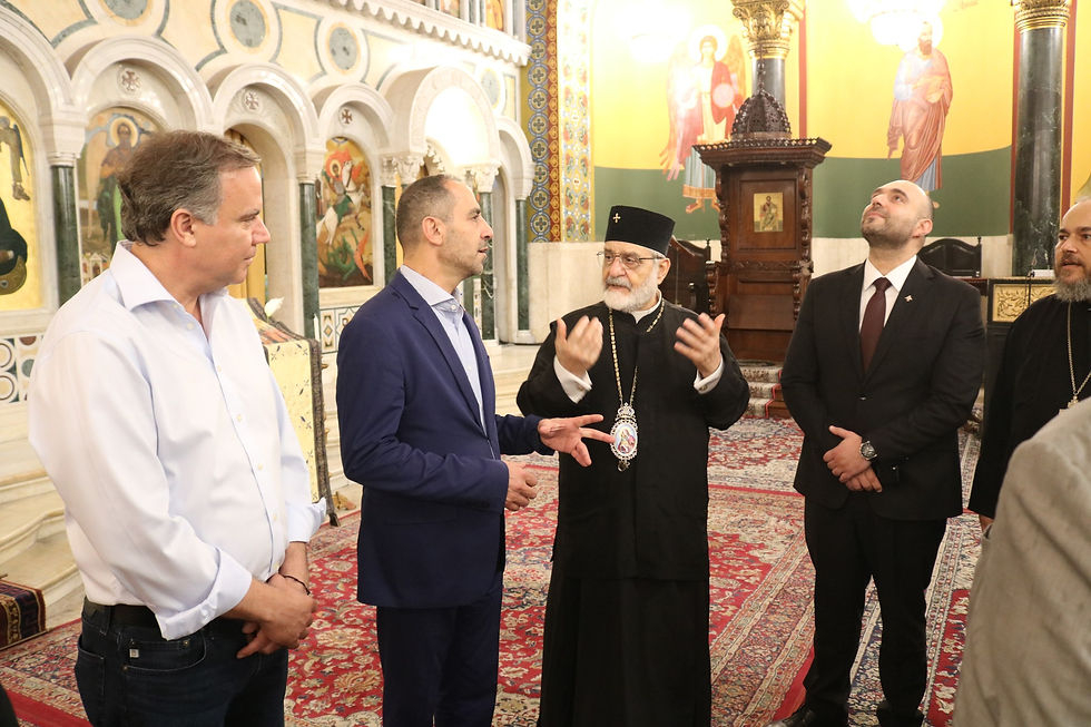 Visita do Embaixador e Cônsul do Líbano