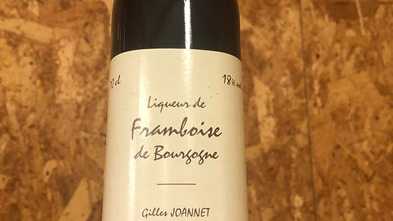 liqueur de framboise de Bourgogne 18%
