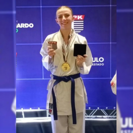 Karateca de Mairiporã conquista bicampeonato paulista e busca apoio para disputar o Brasileiro