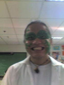 Leafy Face Paint