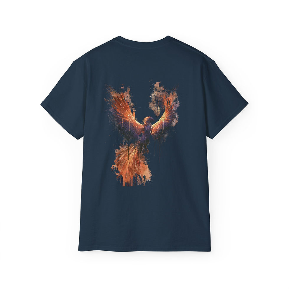 Thumbnail: Phoenix Rising Fire Tee — Mythical Flame Bird Graphic T-Shirt