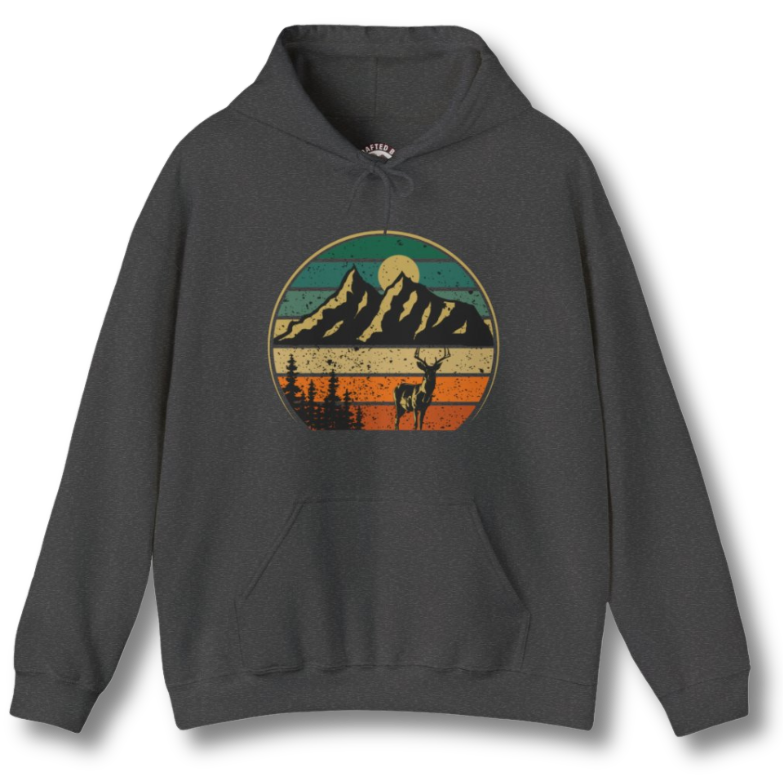 Mountain Buck Retro Hoodie