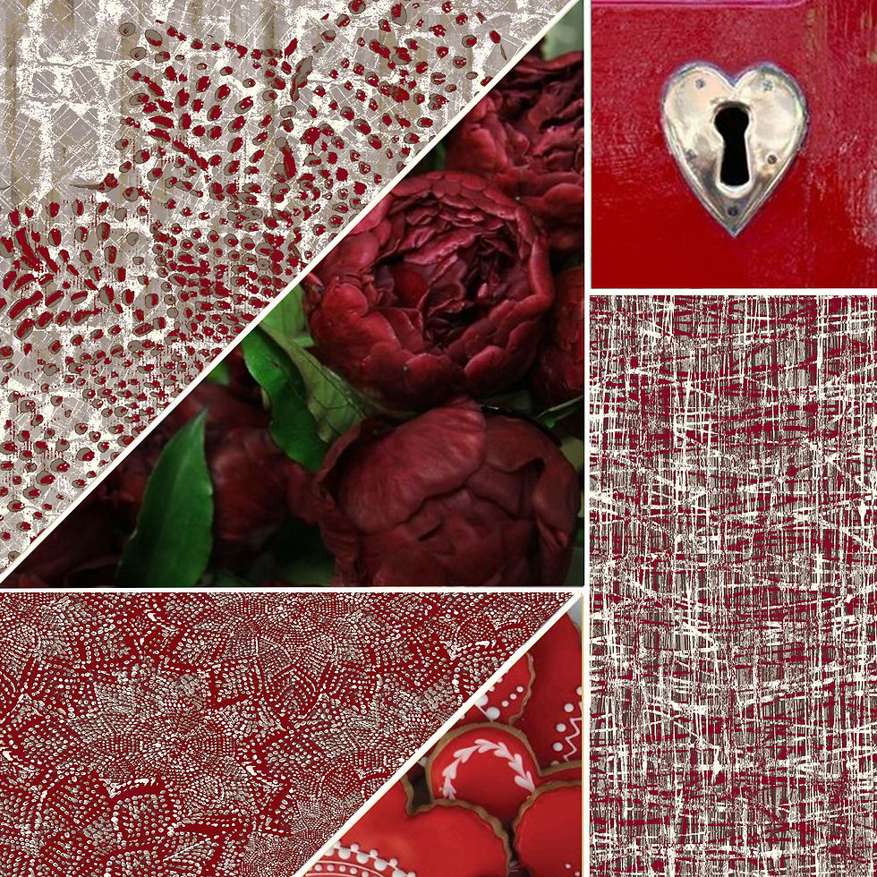 vday red layout