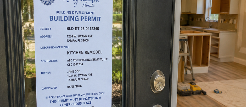 Do You Need a Permit to Remodel Your Kitchen in Tampa? (2026 Guide by City)