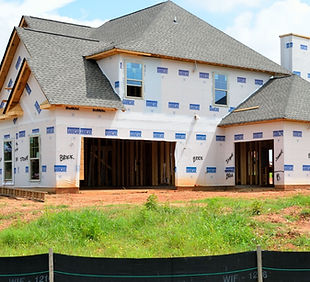 new custom home getting build