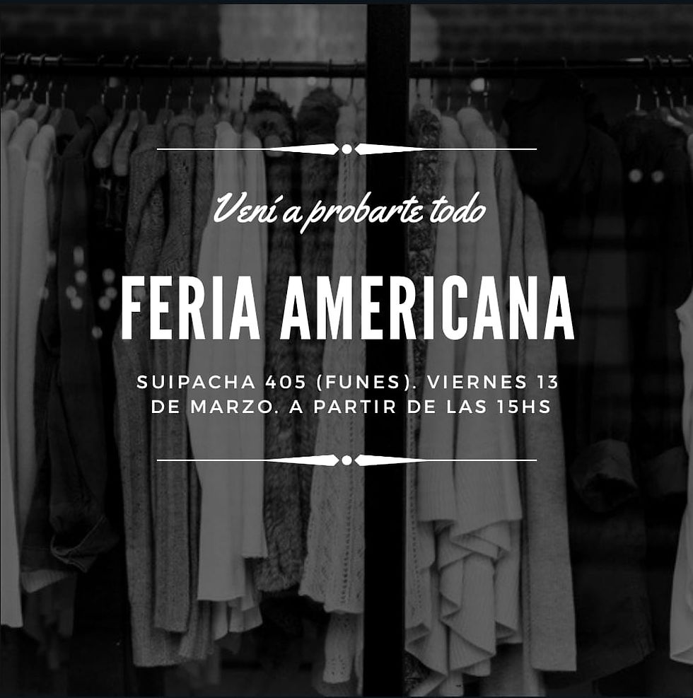 Dos jóvenes funenses organizan una feria americana este viernes 13
