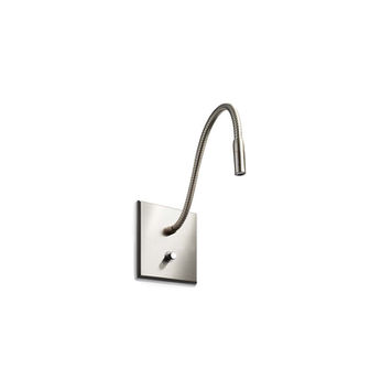 LED-Leseleuchte Roseau | 0° | Button ≤ 2 | Nickel Brossé