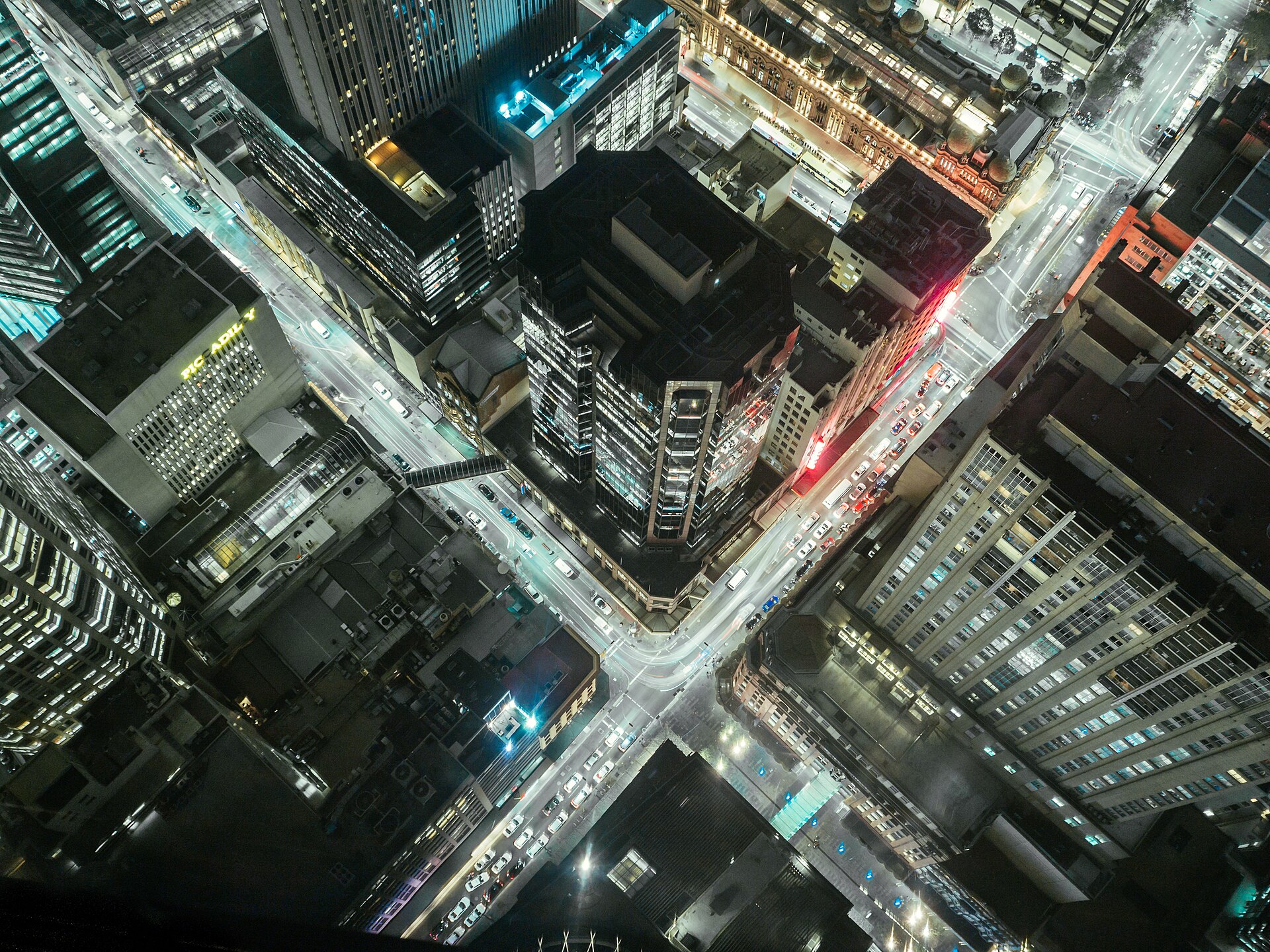 Sydney CBD from above