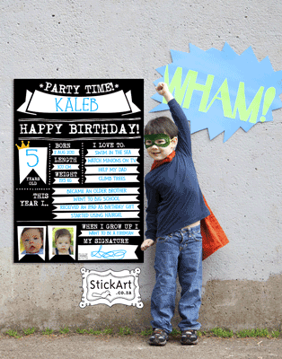 StickArt Party Poster