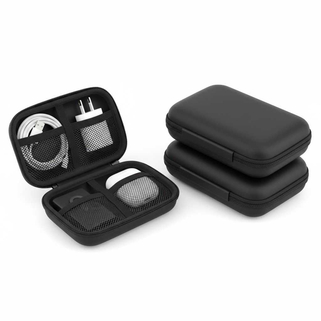 Organizador de Cabos de Viagem