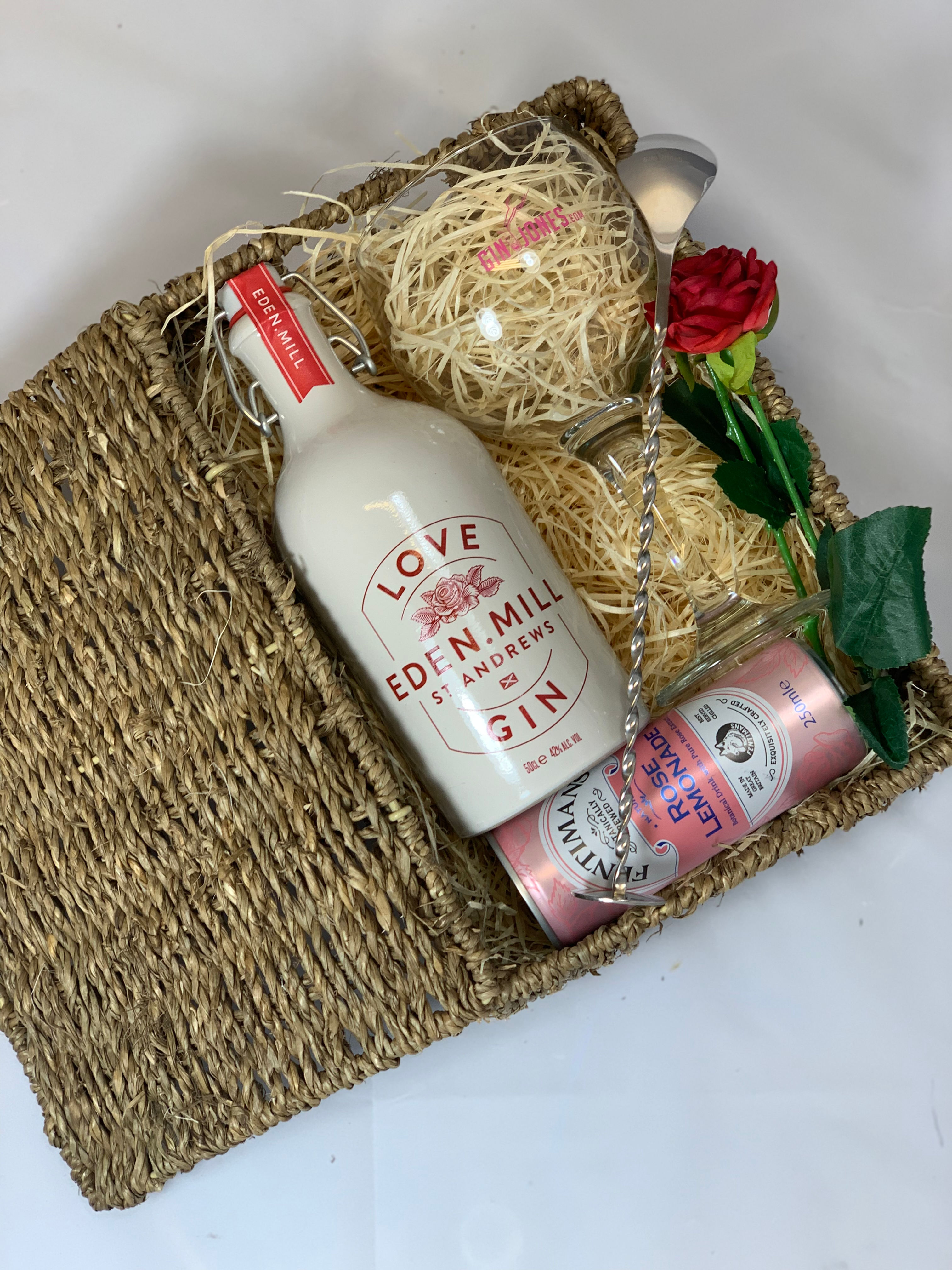 Eden Mill Love Gin Valentines Hamper