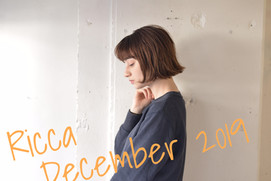 RICCA12月お休みのご案内