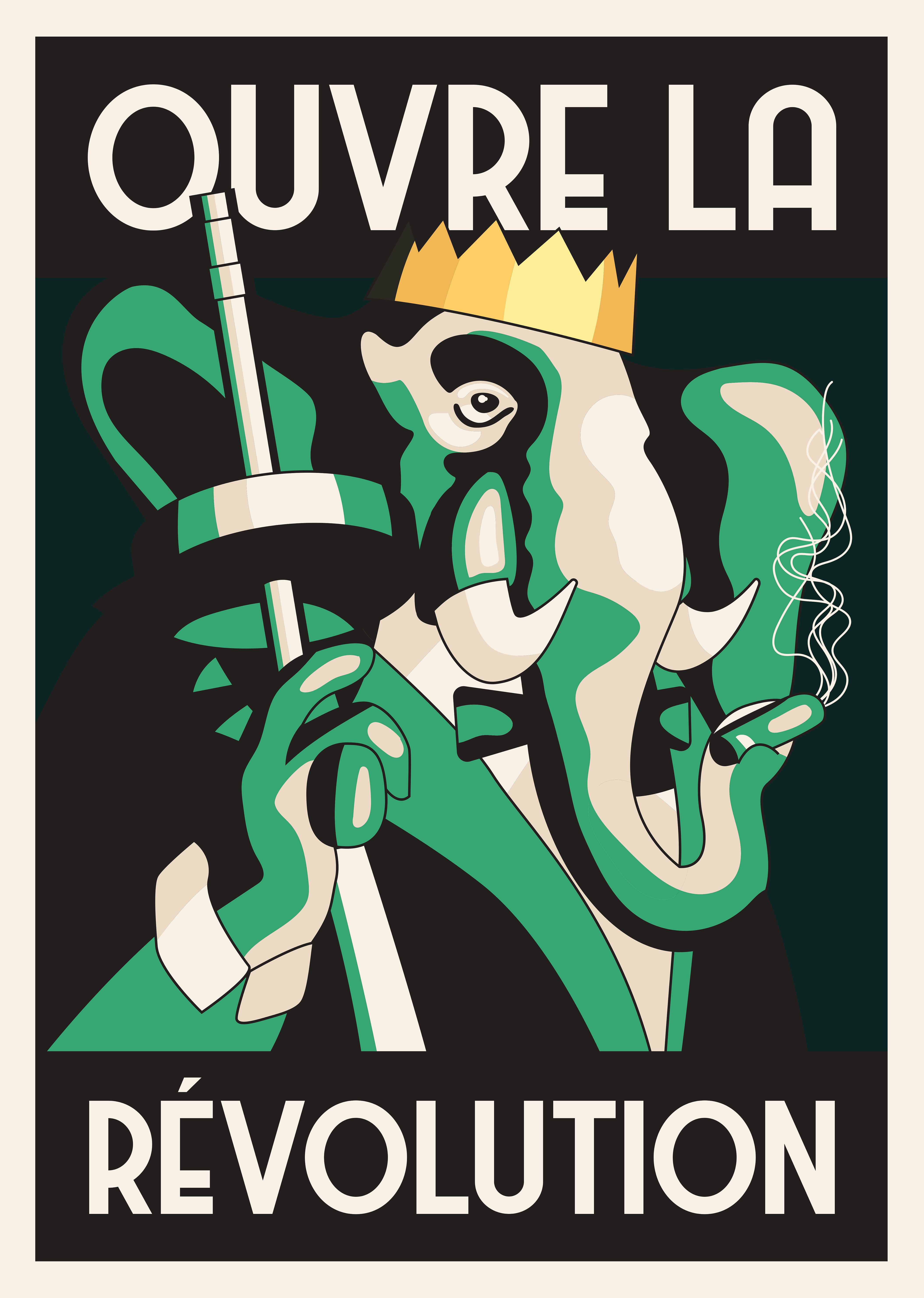 Affiche Electorale Babs ou Drac