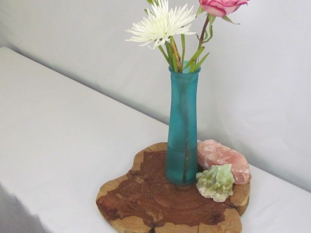 Thumbnail: Turquoise Glass Vases