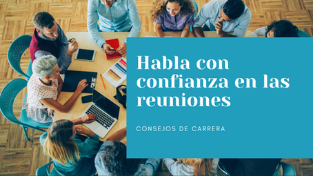 Cómo hablar en las reuniones