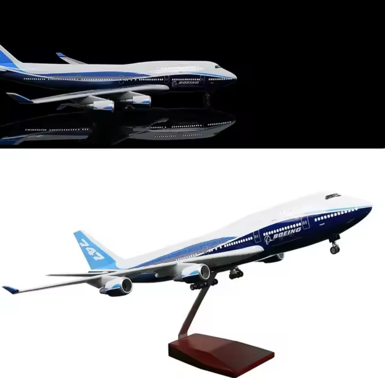 Boeing 747 - 1:160 Model Plane 