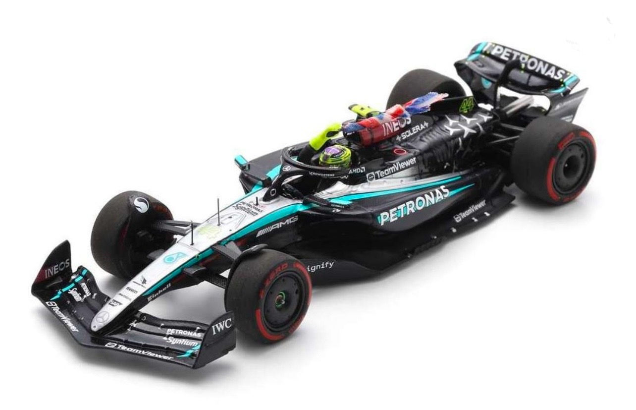 SPARK Мерцедес W15 Великобритания GP #44 Люис Хамилтън (2024) 1:18 Модел