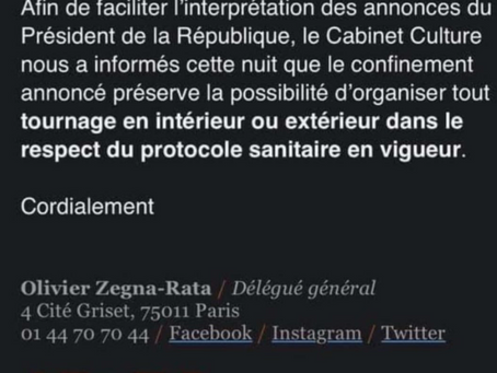 ON RESTE OUVERT ! (Confinement Saison 2)