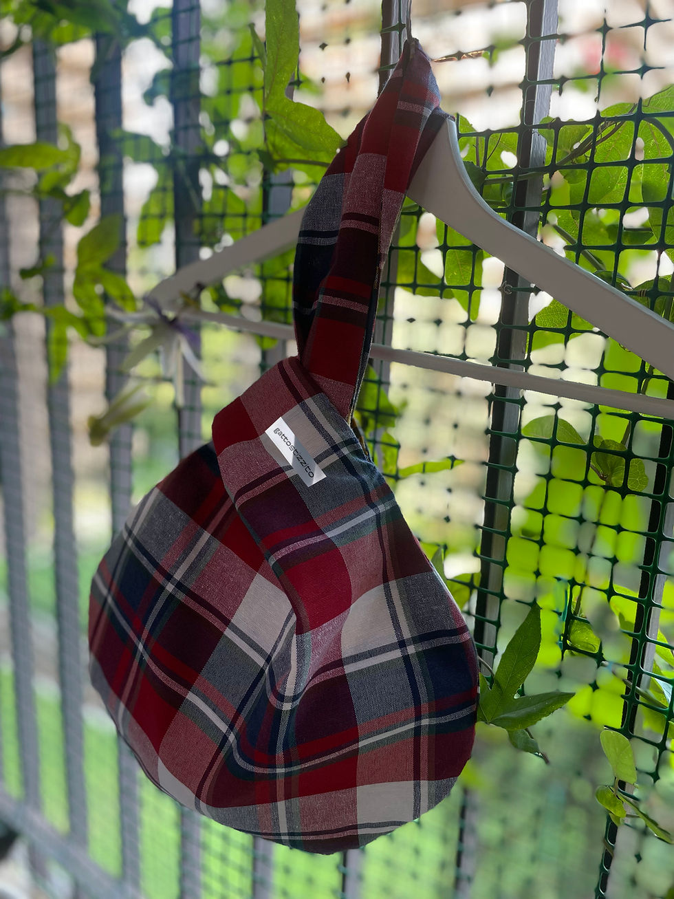 Miniatura: BORSA A MANO IN TESSUTO