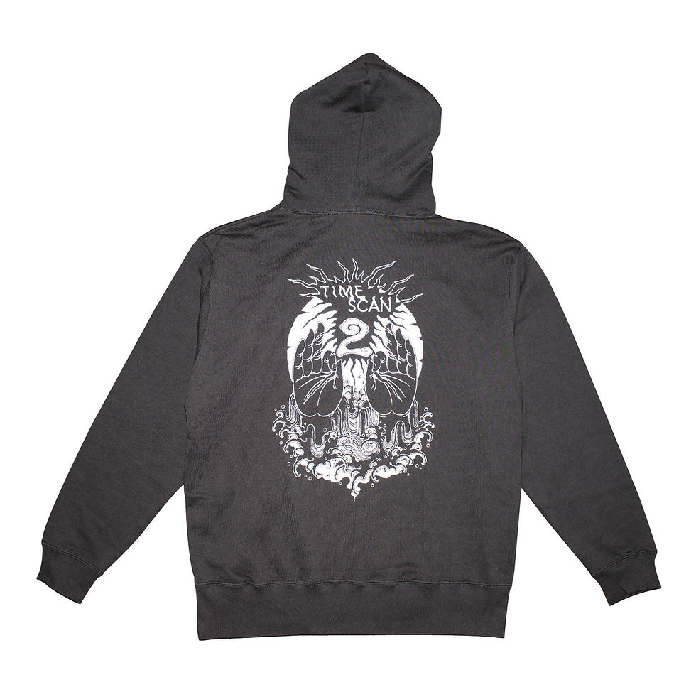 Thumbnail: TIMESCAN 2 HOODIE (SUMI BLACK)