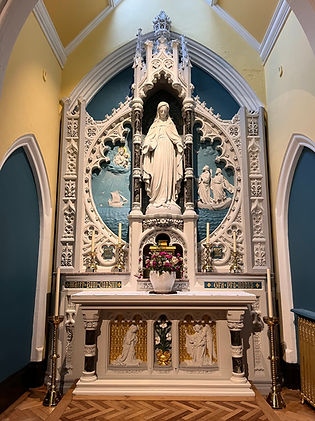 Our Lady Altar Gilding