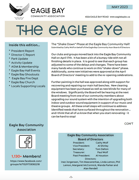May Eagle Eye