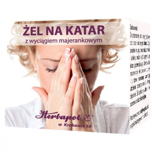 Żel Na Katar z Wyciągiem z Majeranku 15g