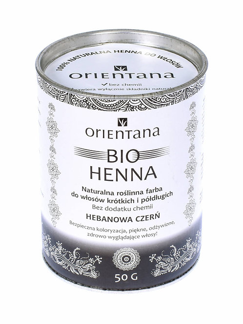 BIO Henna Czerń 50g Orientana