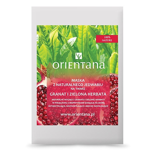 Maska Granat Zielona Herbata ORIENTANA