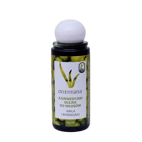 Olejek Ajurwedyjski do Włosów Amla i Bhringraj 105ml ORIENTANA