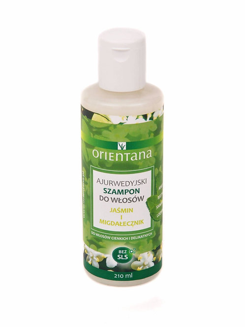 Szampon Ajruwedyjski Jaśmin i Migdałecznik 210ml ORIENTANA