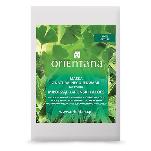 Maska Miłorząb japoński i Aloes ORIENTANA