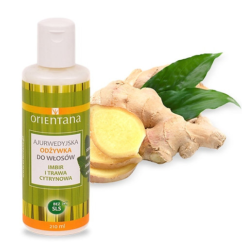 Ajurwedyjska Odżywka Imbir i Trawa Cytrynowa 210ml ORIENTANA